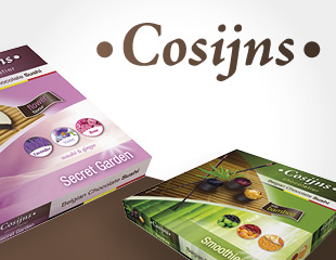 Cosijns Chocolatier - verpakking