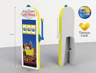 Thomas Cook - Floordisplay