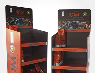 Koffiebranderij Rom - Floordisplay